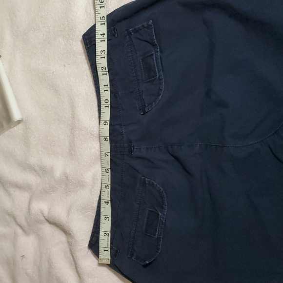 CARIBBEAN JOE Women's Navy Blue 7-Pocket Capris-Velcro-EUC-Sz 8 - Picture 13 of 17